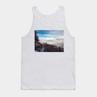 Hiking above the clouds Tank Top